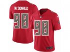Nike Tampa Bay Buccaneers #98 Clinton McDonald Limited Red Rush NFL Jersey