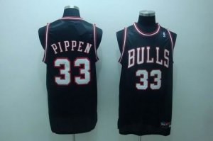 nba chicago bulls #33 pippen regular black