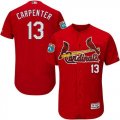 St.Louis Cardinals #13 Matt Carpenter Red Flexbase Authentic Collection Stitched Baseball Jersey