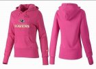 Women Baltimore Ravens Logo Pullover Hoodie-113