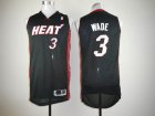 nba miami heat #3 wade black[Revolution 30]