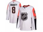 Men Adidas Los Angeles Kings #8 Drew Doughty White 2018 All-Star Pacific Division Authentic Stitched NHL Jersey