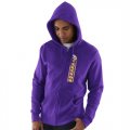 Minnesota Vikings Hook and Ladder Full Zip Hoodie Purple