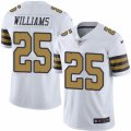 Youth Nike New Orleans Saints #25 P. J. Williams Limited White Rush NFL Jersey