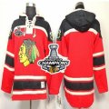 nhl jerseys chicago blackhawks red[pullover hooded sweatshirt][2013 Stanley cup champions]