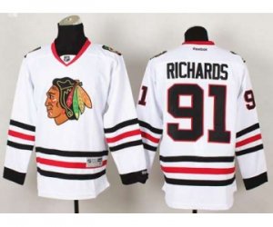 nhl jerseys chicago blackhawks #91 richards white