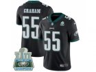 Nike Philadelphia Eagles #55 Brandon Graham Black Alternate Super Bowl LII Champions Men Stitched NFL Vapor Untouchable Limited Jersey