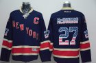 NHL New York Rangers #27 Ryan McDonagh Dark Blue national flag Jerseys