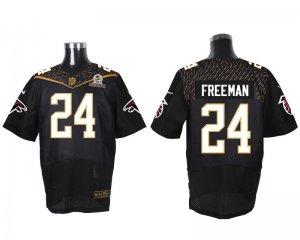 2016 PRO BOWL Nike Atlanta Falcons #24 Devonta Freeman black jerseys(Elite)