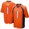 Nike Broncos #1 Noah Fant Orange 2019 NFL Draft First Round Pick Vapor Untouchable Limited Jersey