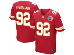 Mens Nike Kansas City Chiefs #92 Tanoh Kpassagnon Elite Red Team Color NFL Jersey