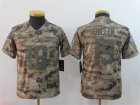 Nike Vikings #19 Adam Thielen Camo Youth Salute To Service Limited Jersey