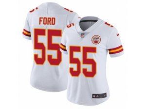 Women Nike Kansas City Chiefs #55 Dee Ford Vapor Untouchable Limited White NFL Jersey