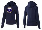 NHL Women Buffalo Sabres Logo Pullover Hoodie 20