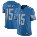 Mens Detroit Lions #15 Golden Tate Nike Blue 2017 Limited Jersey