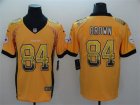 Nike Steelers #84 Antonio Brown Gold Drift Fashion Limited Jersey