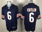 Nike chicago bears #6 cutler blue Game Jerseys