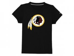 nike washington redskins logo youth T-Shirt black