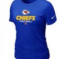 Women Kansas City Chiefs Blue T-Shirt