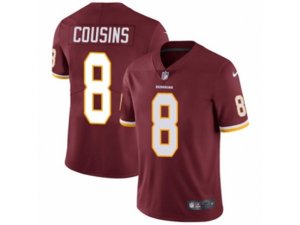 Youth Nike Washington Redskins #8 Kirk Cousins Vapor Untouchable Limited Burgundy Red Team Color NFL Jersey