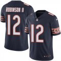Nike Bears #12 Allen Robinson II Navy Youth Color Rush Limited Jersey