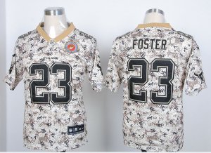 Nike NFL Houston Texans #23 Arian Foster camo Jerseys(Elite)