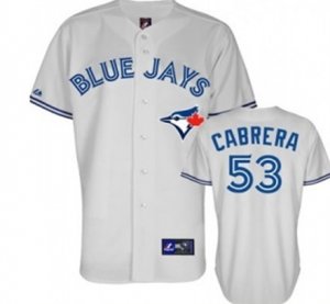 mlb jerseys toronto blue jays #53 cabrera grey