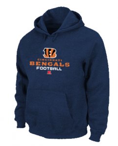 Cincinnati Bengals Critical Victory Pullover Hoodie D.Blue