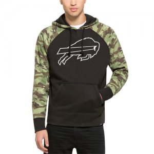 Men\'s Buffalo Bills \'47 Black Alpha Hoodie