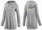 Women Baltimore Ravens Logo Pullover Hoodie-037