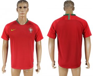 Portugal Home 2018 FIFA World Cup Thailand Soccer Jersey