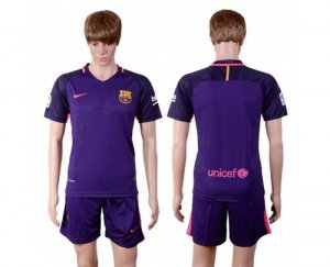 Barcelona Blank Away Soccer Club Jersey