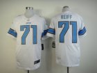 Nike nfl Detroit Lions #71 reiff white jerseys[Elite]