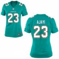 Womens Nike Dolphins #23 Jay Ajayi Aqua Green Team Color Stitched NFL Limited Jersey