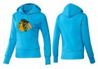 NHL Women Chicago Blackhawks Logo Pullover Hoodie 25