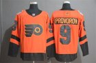 Flyers #9 Ivan Provorov Orange 2019 NHL Stadium Series Adidas Jerse