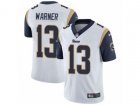 Nike Los Angeles Rams #13 Kurt Warner Vapor Untouchable Limited White NFL Jersey