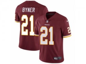 Mens Nike Washington Redskins #21 Earnest Byner Vapor Untouchable Limited Burgundy Red Team Color NFL Jersey