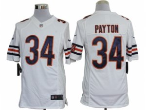 Nike NFL Chicago Bears #34 Walter Payton White Jerseys(Limited)