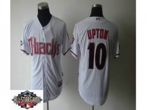 mlb Arizona Diamondbacks #10 Upton white Cool Base 2011 All Star