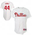 Philadelphia Phillies #44 Roy Oswalt white[red strip]