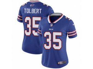 Women Nike Buffalo Bills #35 Mike Tolbert Vapor Untouchable Limited Royal Blue Team Color NFL Jersey