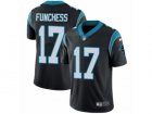 Mens Nike Carolina Panthers #17 Devin Funchess Vapor Untouchable Limited Black Team Color NFL Jersey