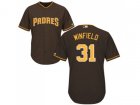 Youth San Diego Padres #31 Dave Winfield Brown Cool Base Stitched MLB Jersey