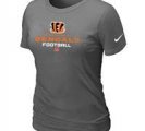 Women Cincinnati Bengals deep Grey T-Shirt