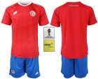 Costa Rica Home 2018 FIFA World Cup Mens Customized Jersey