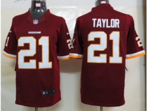 Nike NFL Washington Redskins #21 Fred Taylor Red Jerseys(Limited)