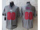 Nike New York Giants #80 Cruz Grey Jerseys(Vapor Elite)