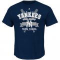 MLB Men's New York Yankees Majestic 2016 Heart and Soul Spring Training T-Shirt - Navy