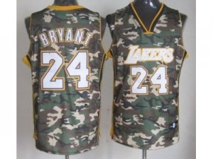 nba los angeles lakers #24 kobe bryant camo